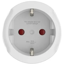 Hama Reiseadapter Typ J, L, N, 3-polig, für die Schweiz, Italien und Brasilien