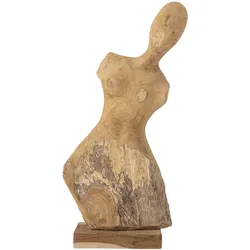 Bloomingville Figur Lenoa aus Teakholz, L30xH70xW15 cm, natur