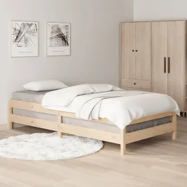 vidaXL Stapelbett 100 x 200 cm Weiss