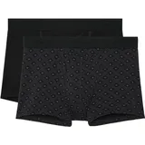 HOM Boxershorts Neels schwarz L 2er Pack