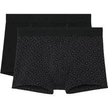 HOM Boxershorts Neels schwarz L 2er Pack
