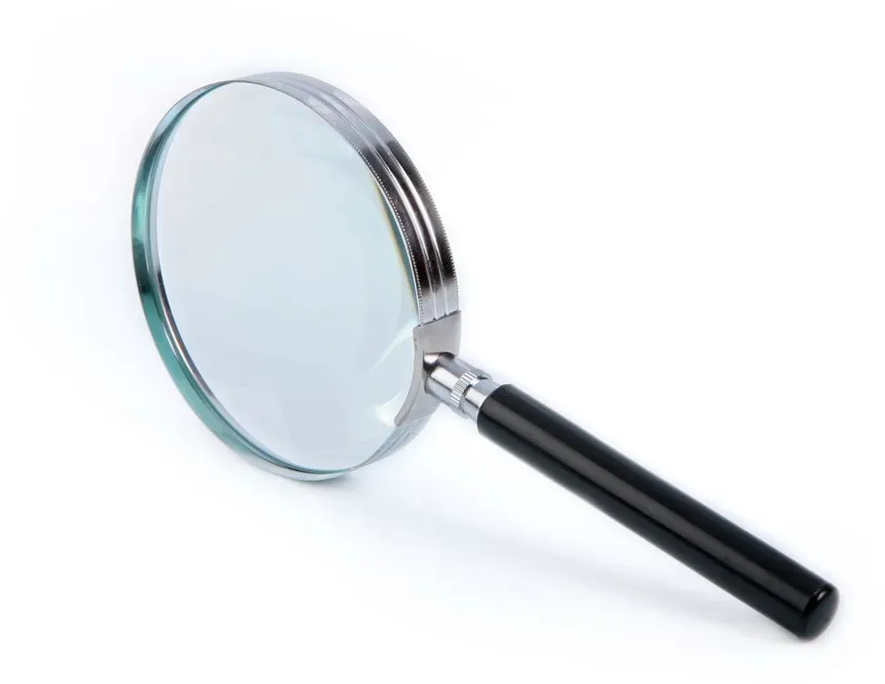 HBM 100 mm Handlupe / Vergrößerungsglas