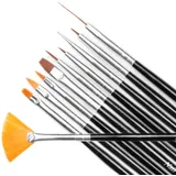 NeoNail Professional Synthetisches Pinsel Set – 10 Stück
