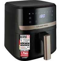 Russell Hobbs Heißluftfritteuse 4,3L Rapid Airfryer Satisfry 27610-56 Grillen