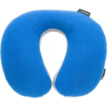 Cocoon U-Shaped Down Nackenkissen true blue/grau 33 x 27 x 12 cm