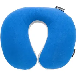 Cocoon U-Shaped Down Nackenkissen true blue/grau 33 x 27 x 12 cm