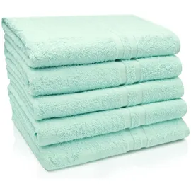 ZOLLNER Handtuchset 5-tlg. mint