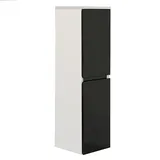 Jet-Line Badschrank AIGER schwarz Badmöbel Hängeschrank Bad Schrank