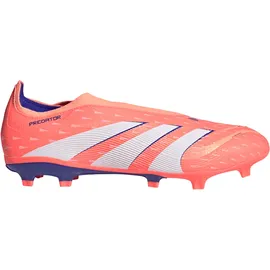adidas Predator League Laceless FG/MG Herren Signal Coral/Cloud White/Beam Orange 46