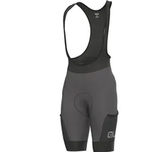 Ale Alé Herren Stones Cargo Bib kurz (Größe M, grau)