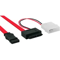 InLine Slimline SATA Kabel, Slimline SATA Stecker 13pol. (7+6)
