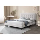home collective Polsterbett 140 x 200 cm Beige