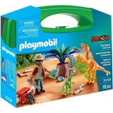Playmobil Dinos Dinosaurier und Forscher Aktentasche 70108