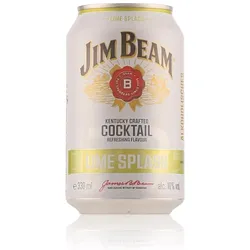 Jim Beam Lime Splash Dose 10% Vol. 0,33l