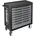 Kunststoff/Stahlblech 919 x 481 x 1002 schwarz