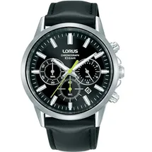 Lorus Chronograph Leder 44 mm RT379KX9