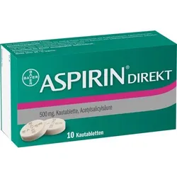 ASPIRIN Direkt Kautabletten 10 St