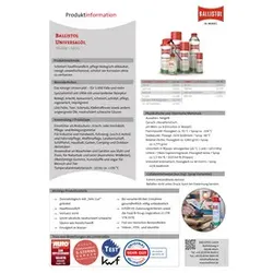 BALLISTOL Ballistol Universalöl VarioFlex Spray 21727, 350ml