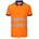 PW3 Warnschutz-Poloshirt Größe XXL Farbe Orange/Schwarz T180OBRXXL