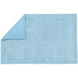 KLEINE WOLKE Badematte Net Blau 80 x 140 cm
