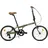 FabricBike Klappfahrrad, Alu-Rahmen, Single Speed, klapprad 20 Zoll, Folding, klapp Fahrrad, Klapprad Erwachsene, Fabric Bike Folding Bike (Cayman Green 7 Speed)