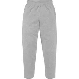 FRUIT OF THE LOOM Sweathose Open Leg Jogginghose Fruit of the Loom schwarz