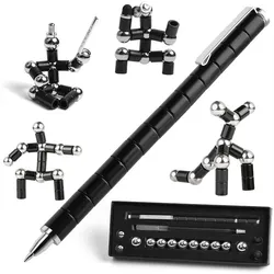 autolock Lernspielzeug Magnetic Fidget Pen, Magnet Stift Gravity Pen schwarz