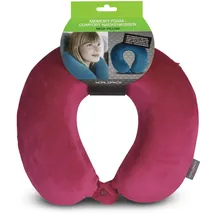 Worldpack Nackenkissen Memory Foam 30 x 30 cm Pink