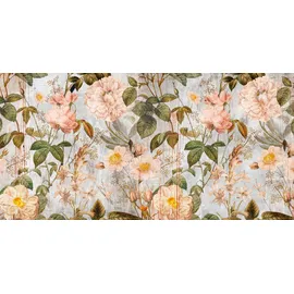 Living Walls Vliestapete Florale Vintage-Tapete 2 cm x 10 m 1 St Beige/Grau/Rosa