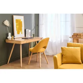 miliboo Schreibtisch CLEVER Esche / Weiß