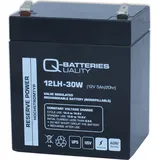 Quality Batteries Q-Batteries 12LH-30W 12V 5Ah Blei-Vlies-Akku AGM VRLA Hochstrom USV