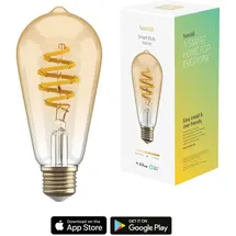 Hombli Filament Bulb CCT E27 ST64-Amber 6 W E27 warmweiß 1 St.