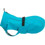 Trixie Regenmantel Vimy, XS, Rückenlänge: 25 cm, türkis (XS, Hundemantel), Hundebekleidung