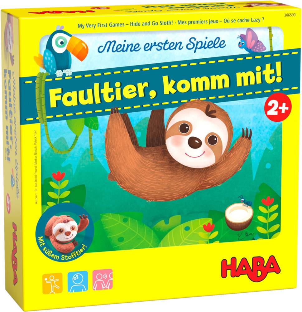 HABA Sales GmbH & Co.KG - Meine ersten Spiele - Meine ersten Spiele  Faultier, komm mit!