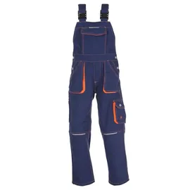 Planam Latzhose marine/orange 98