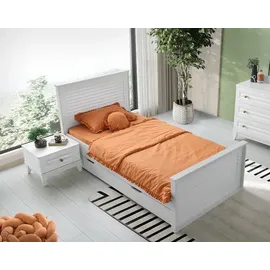 JV Möbel Kinderzimmer Set – 2-tlg. Nachttisch und Bett, praktische und stilvolle Möbel