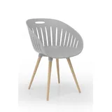 TOPSTAR T2023 Besucherstuhl 43 x 43 x 108 cm grau 2 St.