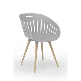 TOPSTAR T2023 Besucherstuhl 43 x 43 x 108 cm grau 2 St.