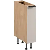 ROYAL24_MARKT Apothekerschrank - in minimalistischem Stil für moderne Küchene. (Apothekerschrank, 1-St., Premium - Sorento Beige Sonoma Eiche D20C) Beste Güte - Innovativ - Modern. beige