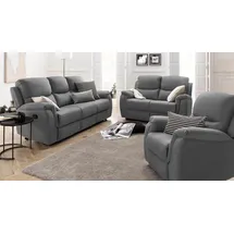 Atlantic Home Collection Relaxsessel »Diana« mit Relaxfunktion und Federkern, hohe Belastbarkeit grau