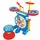 Lexibook Kinderschlagzeug My Rock Band  Gr.: onesize 2 Teile Blau/Rot K610PA