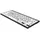 LogicKeyboard MAC Bluetooth Großdruck-Tastatur Schwarz auf Weiß, Mini-Layout