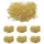 Riffelmacher & Weinberger Riffelmacher - Engelshaar Silber oder Gold, Inhalt 20 Gramm, im Beutel, Flowerhair Nobless, Dekoration, Gesteck, Kranz, Weihnachten, Advent (Gold, 6er Set)