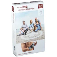 Bort ManuBasic Handgelenkbandage 1 St Schwarz XL