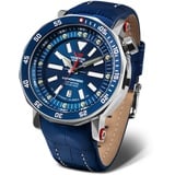 Vostok Europe Herrenuhr Automatik Lunokhod 2 mit blauem Band NH35A-620A634-BLAU