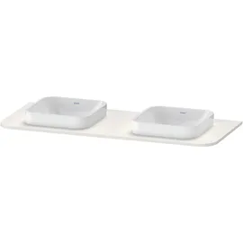 Duravit Happy D.2 Plus 130x55cm, m 2 Auss, Nord we s-matt