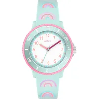 s.Oliver The Magic Time 0 mm Silikonarmband Blau