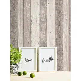 A.S. Création Best of Wood`n Stone 2nd Edition Vliestapete 53 cm x 1000 cm 0 g Braun