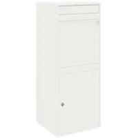 VidaXL Paketdrop-Box Weiß 41 x 38 x 103 cm