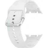 Samsung Sport Band (M/L) für Galaxy Watch8 | Watch8 Classic, Uhrenarmband, Sport Armband, Original Zubehör, elastisch, langlebig, guter Sitz, White